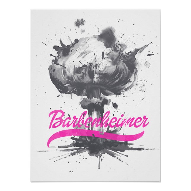 Barbenheimer Poster (Front)