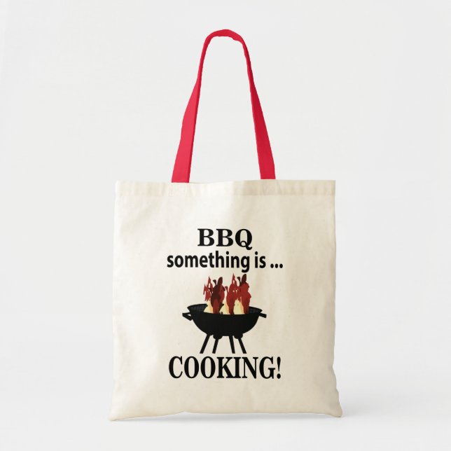 Barbeque Cook Chef BBQ  Tote Bag (Front)