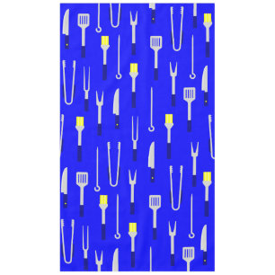 barbeque equipment summer bbq chef blue tablecloth