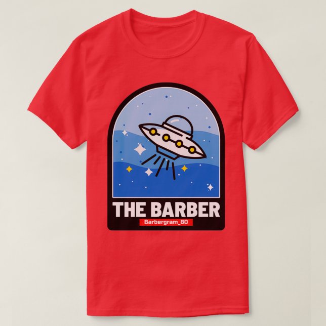 Barber 28 T-Shirt (Design Front)