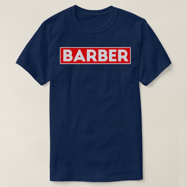 BARBER 56 T-Shirt (Design Front)