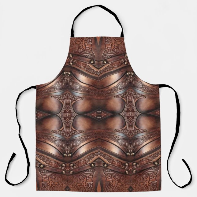 barber armour abstract design  All-Over Print Apro Apron (Front)