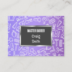 💇 Barber Barbershop Business Card