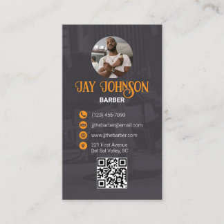 Barber | Barbershop| Hairstylist Business Card