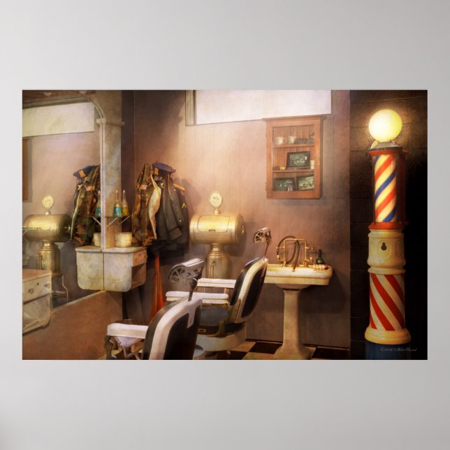 Barber - Basement barber Poster (Front)