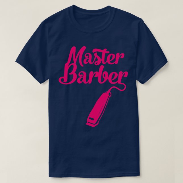 Barber Beard Man T-Shirt (Design Front)