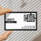 Barber Bold Border QR Code Barbershop