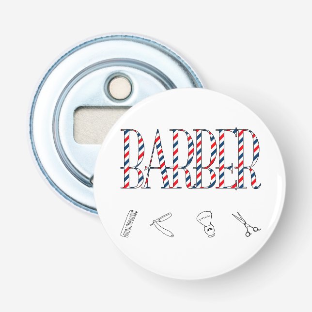 Barber Bottle Opener (Front)