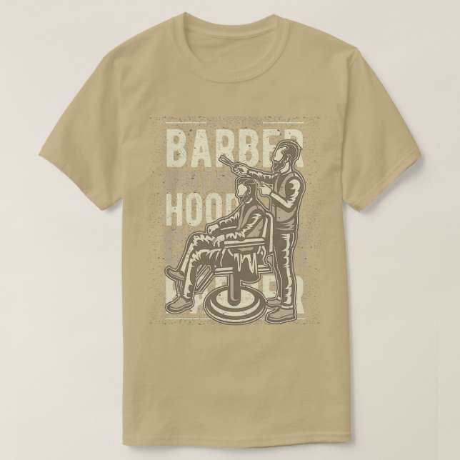 Barber Brotherhood T T-Shirt (Design Front)