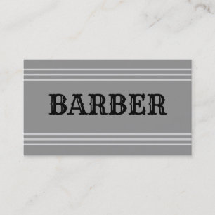 Barber Business Card