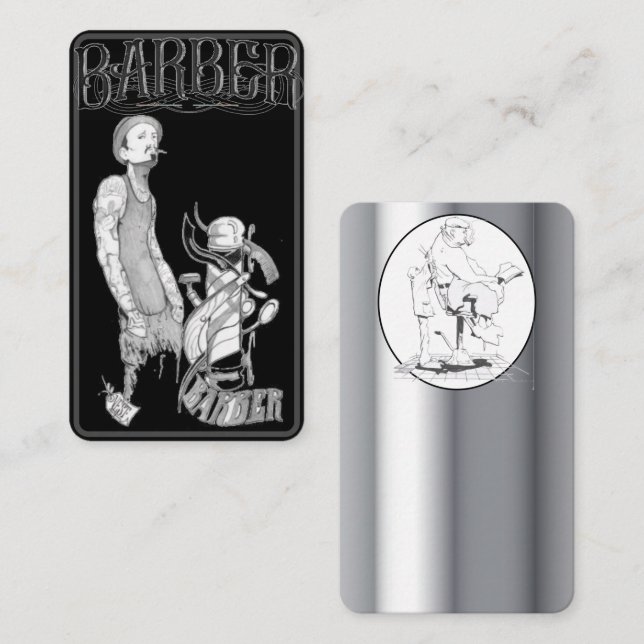 Barber Business Card (Front/Back)