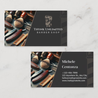 Barber Business Card – Customisable