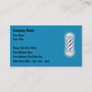 Barber Business Cards