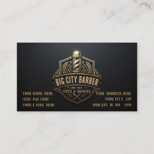 Barber Business Cards