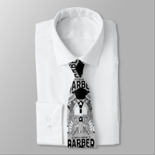 barber club neck tie