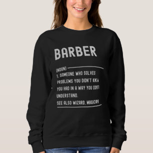 Barber Definition Shirts Funny Job Title