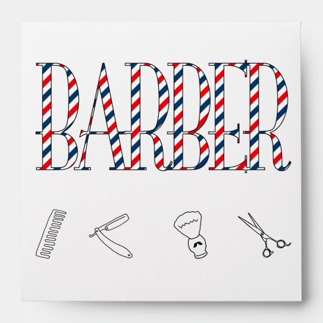 Barber Envelope (Front)