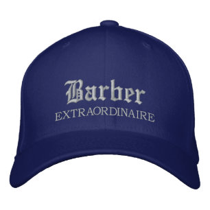 Barber Extraordinaire Embroidered Hat