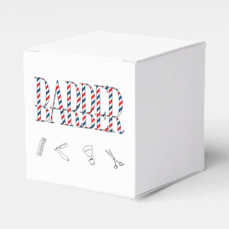Barber Favour Box