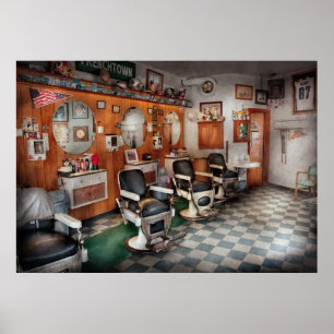 Barber - Frenchtown Barbers Poster
