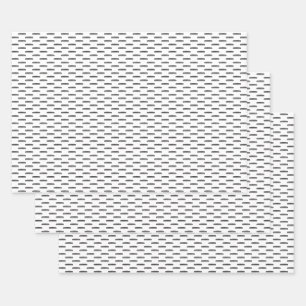 Barber Hair Combs CUSTOM BACKGROUND COLOR Wrapping Paper Sheet