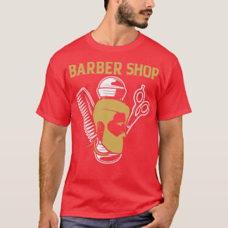 barber hair hairdresser beard shave 2 T-Shirt