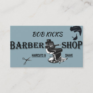 Barber Hair Stylist Business Card
