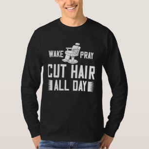 Barber Hair Stylist For Hairdresser Barbershop Sa T-Shirt