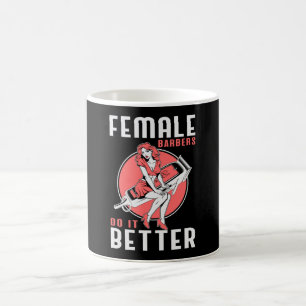 Barber Hair Stylist Hairdresser Hair Scissors Gift Coffee Mug