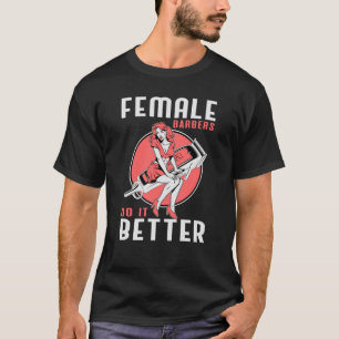 Barber Hair Stylist Hairdresser Hair Scissors Gift T-Shirt