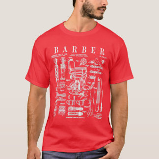 Barber Hairdresser Hairstylist Barbershop Vintage T-Shirt