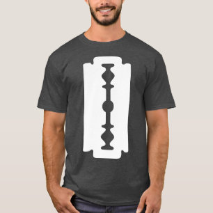 Barber Hairdresser Razor Blade Hair T-Shirt