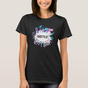 Barber Hairdresser Women Hairstylist T-Shirt