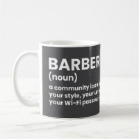 Barber Humour Definition Mug