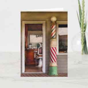 Barber - I need a hair cut Holiday Card