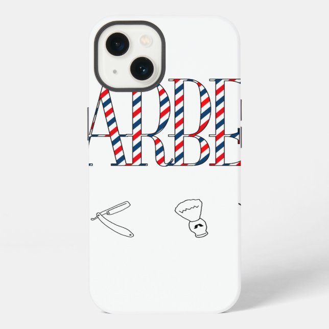 Barber iPhone Case (Back)