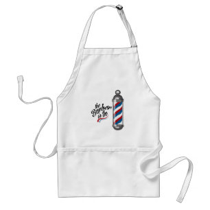 Barber Is In Standard Apron
