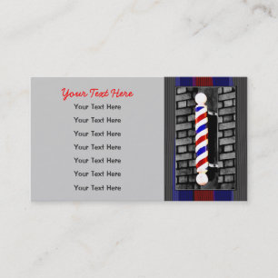 Barber / Men's Hair Stylist Business Cards