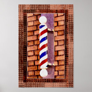 Barber / Men's Hair Stylist  Poster Print