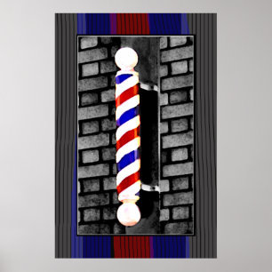 Barber / Men's Hair Stylist  Poster Print