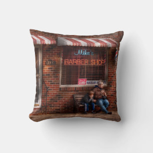 Barber - Metuchen, NJ - Waiting for Mike Cushion