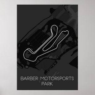 Barber Motorsports Park Poster