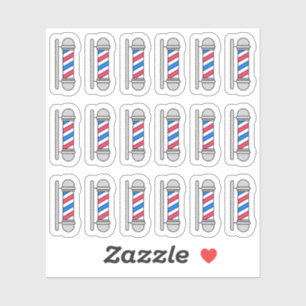 Barber Pole Barbershop Salon Haircut Planner