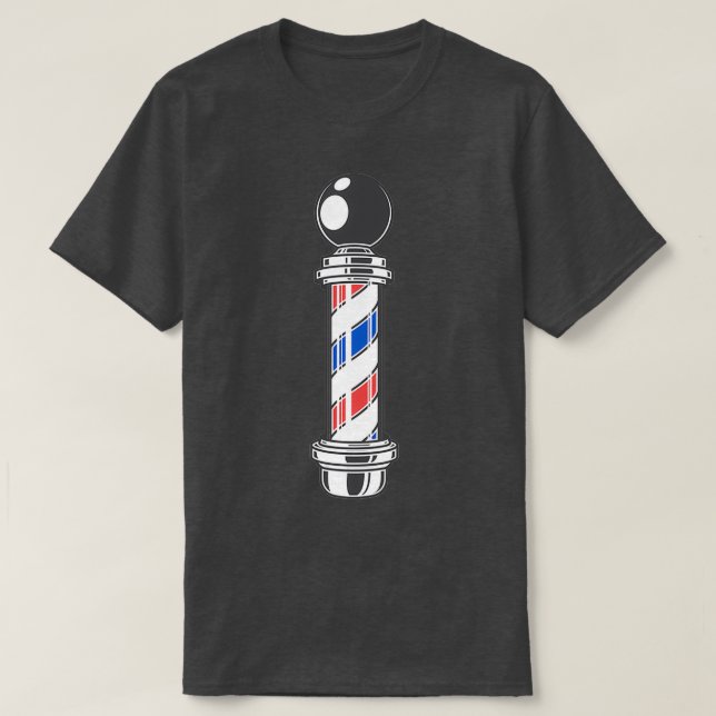 Barber pole Classic TShirt (Design Front)