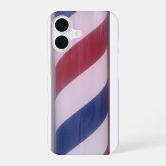 Barber Pole pattern iPhone 16 Case