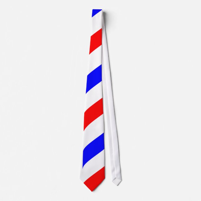 Barber Pole Pattern Tie (Front)