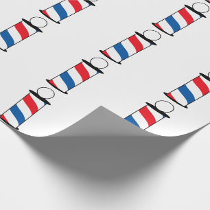 Barber Pole Wrapping Paper