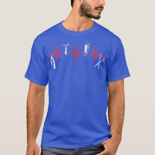 Barber Quote Retro Barber Tools Lifeline T-Shirt