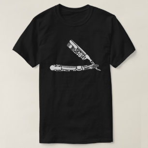 barber razor icons T-Shirt