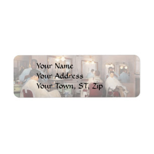Barber - Senators-only barbershop 1937 Return Address Label